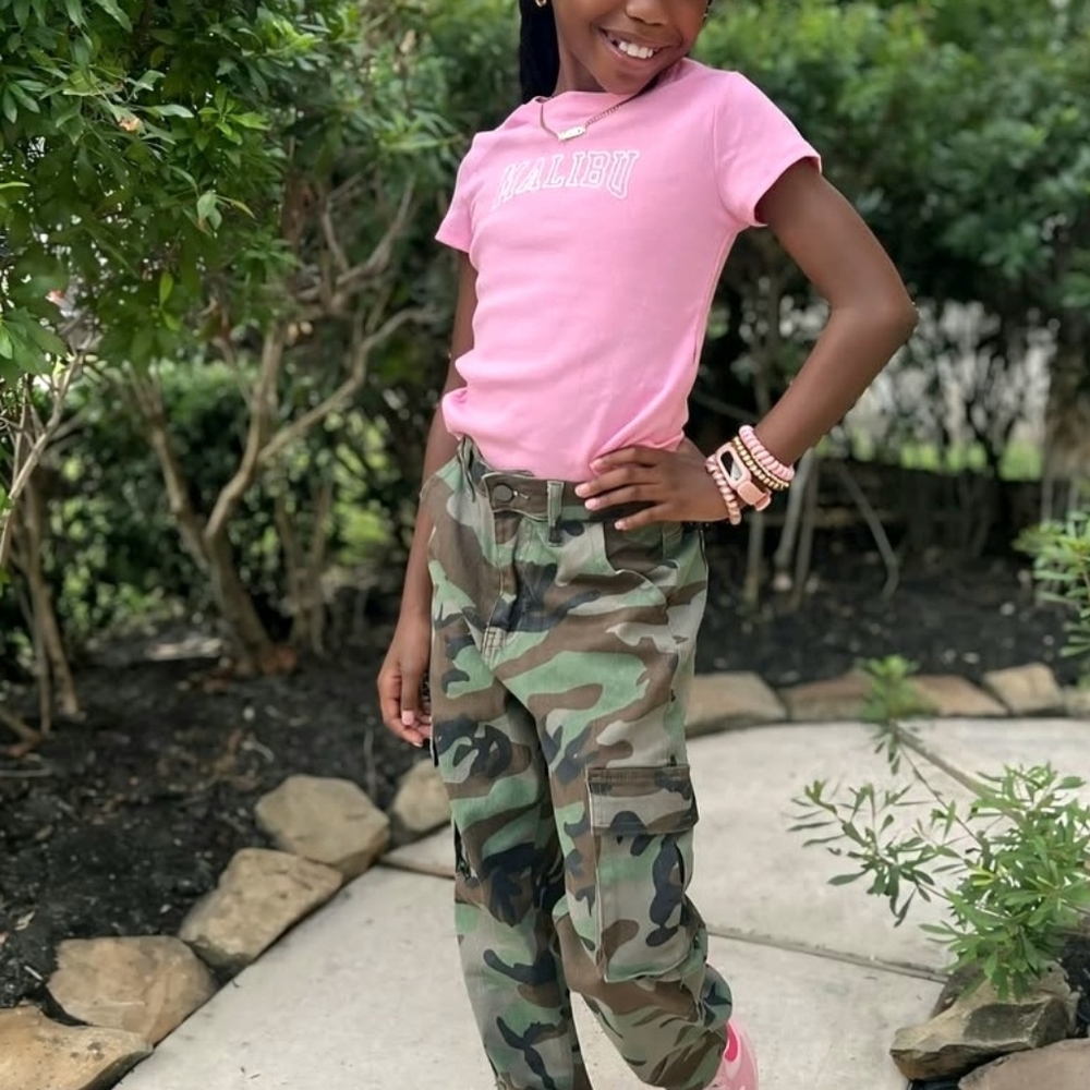 Girls Malibu Ribbed Tshirt